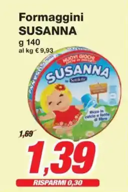 Prix Quality Formaggini SUSANNA offerta