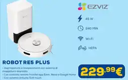 Euronics Ezviz robot RE5 plus offerta