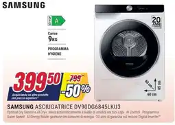 Trony SAMSUNG ASCIUGATRICE DV90DG6845LKU3 offerta