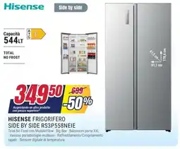 Trony HISENSE FRIGORIFERO SIDE BY SIDE RS3P558NEIE offerta