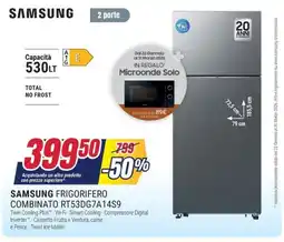 Trony SAMSUNG FRIGORIFERO COMBINATO RT53DG7A14S9 offerta