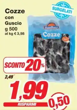 Prix Quality Cozze con Guscio offerta