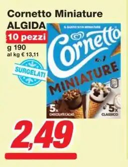 Prix Quality Cornetto Miniature ALGIDA offerta