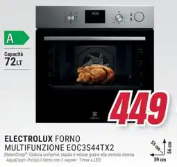 Trony ELECTROLUX FORNO MULTIFUNZIONE EOC3S44TX2 offerta