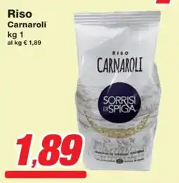 Prix Quality SORRIS DI SPIGA Riso Carnaroli offerta