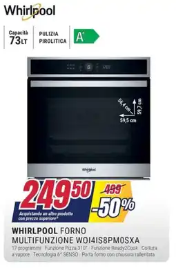 Trony WHIRLPOOL FORNO MULTIFUNZIONE WO141S8PMOSXA offerta