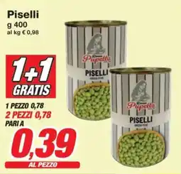 Prix Quality Piselli offerta