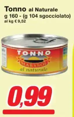 Prix Quality MARYSOL Tonno al Naturale offerta