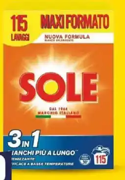 Ard Discount Detersivo in polvere sole fustone 115 misurini offerta