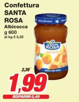 Prix Quality Confettura SANTA ROSA Albicocca offerta