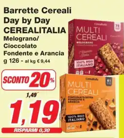Prix Quality Barrette Cereali Day by Day CEREALITALIA offerta