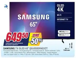 Trony SAMSUNG TV OLED 65" QE65S85FAEXZT offerta