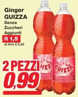 Prix Quality Ginger GUIZZA Senza Zuccheri Aggiunti offerta