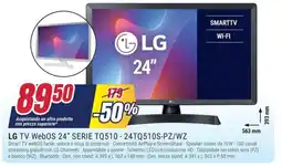 Trony LG TV WebOS 24" SERIE TQ510-24TQ510S-PZ/WZ offerta