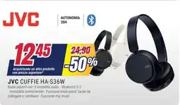 Trony JVC CUFFIE HA-S36W offerta