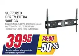 Trony Meliconi supporto per tv extra 900F cg offerta