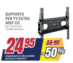 Trony Supporto per tv extra 400F cg offerta
