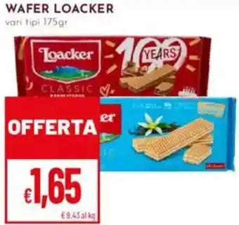 Pan Wafer LOACKER offerta