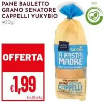 Pan Pane bauletto grano senatore cappelli YUKYBIO offerta
