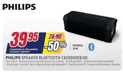 Trony PHILIPS SPEAKER BLUETOOTH TAS5000EB/00 offerta