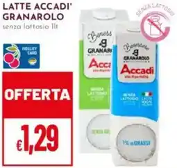 Pan Latte accadi' GRANAROLO offerta