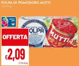 Pan Polpa di pomodoro MUTTI offerta