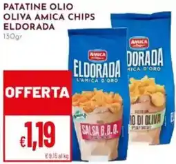 Pan Patatine olio oliva amica chips ELDORADA offerta
