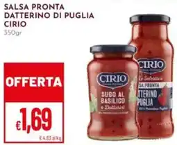 Pan Salsa pronta datterino di puglia CIRIO offerta