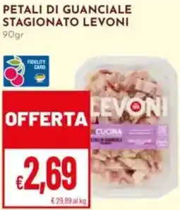 Pan Petali di guanciale stagionato LEVONI offerta