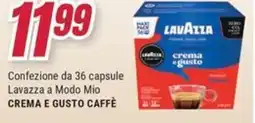 Trony Lavazza crema e gusto caffè offerta
