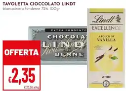 Pan Tavoletta cioccolato LINDT offerta