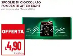 Pan Sfoglie di cioccolato fondente AFTER EIGHT offerta