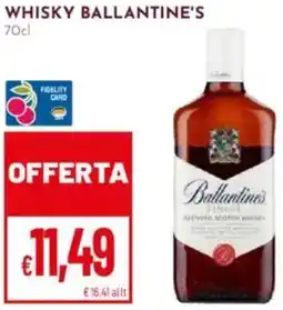 Pan Whisky BALLANTINE'S offerta