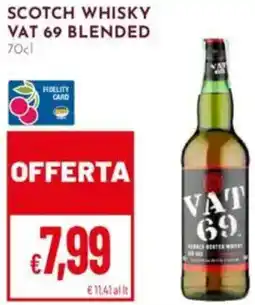Pan Scotch whisky vat 69 blended offerta