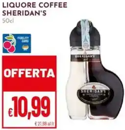 Pan Liquore coffee SHERIDAN'S offerta