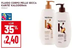 Pan Fluido corpo pelle secca karite' KALODERMA offerta