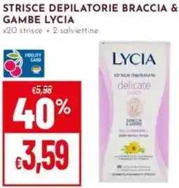 Pan Strisce depilatorie braccia & gambe LYCIA offerta