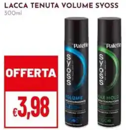Pan Lacca tenuta volume SYOSS offerta