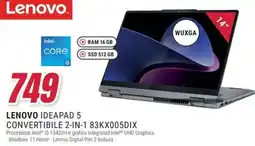 Trony LENOVO IDEAPAD 5 CONVERTIBILE 2-IN-1 83KX005DIX offerta