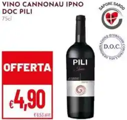 Pan Vino cannonau ipno doc pili offerta