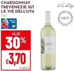 Pan CHARDONNAY TREVENEZIE IGT LE VIE DELL'UVA offerta
