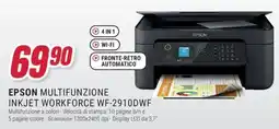 Trony EPSON MULTIFUNZIONE INKJET WORKFORCE WF-2910DWF offerta