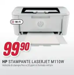 Trony HP STAMPANTE LASERJET M110W offerta