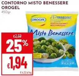 Pan Contorno misto benessere OROGEL offerta