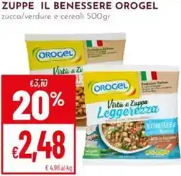 Pan Zuppe il benessere OROGEL offerta