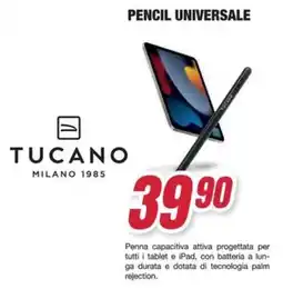 Trony Tucano milano 1985 pencil universale offerta