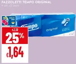 Pan Fazzoletti TEMPO ORIGINAL offerta