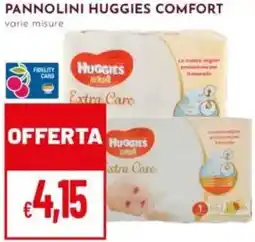 Pan Pannolini HUGGIES COMFORT offerta