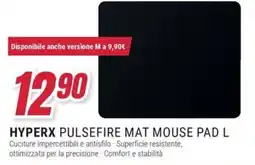 Trony Hyperx pulsefire mat mouse pad l offerta