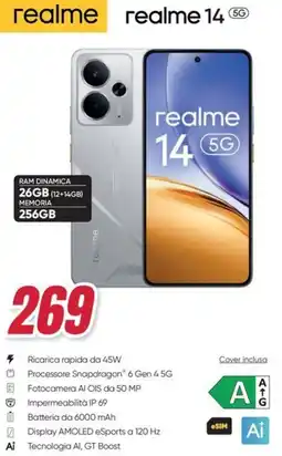 Trony realme 14 offerta